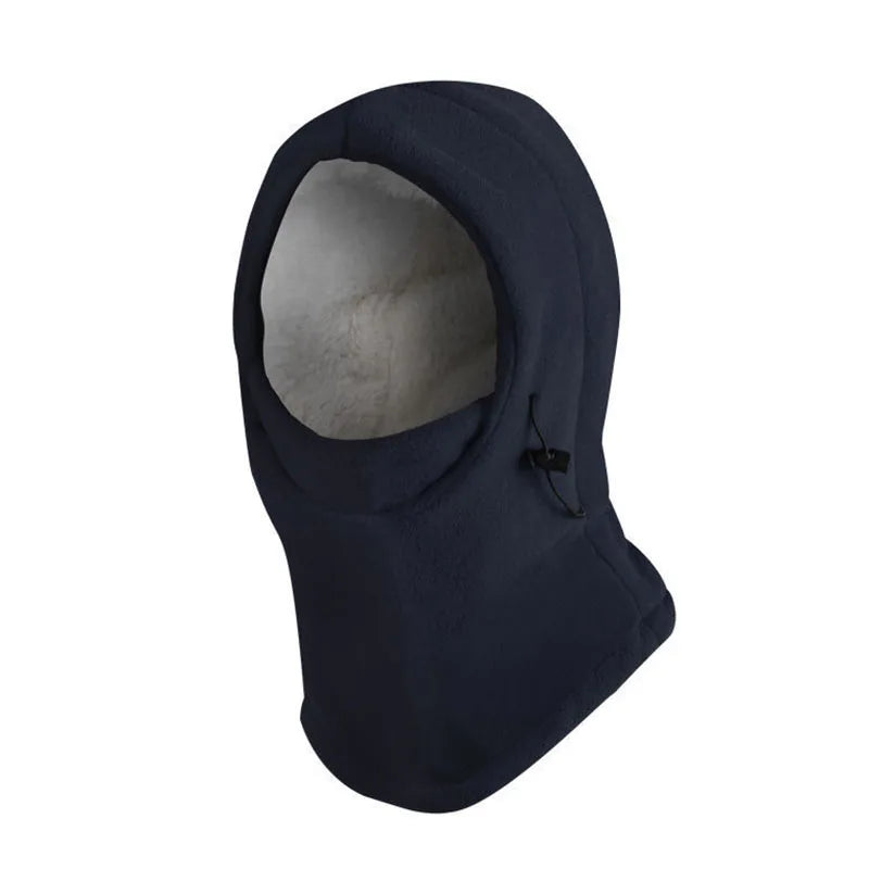 Ready to Ship Hot Sale Fashion Winter Thick Plain Polar Fleece Motorcycle Sports Balaclava Ski Mask Hat for Fishing & Beach Use
