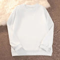 Wholesale Factory 210G Men Womens Crewneck Sweatshirt Cotton Polyester Plus Size Men's Hoodies for Unisex