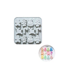 3d Christmas Tree Candle Candy Chocolate Santa Claus Food Grade Status Silicone Molds Christmas