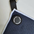 Sports Gym Fitness Towel with Zipper Pocket Bench Magnetic Towel Custom logo Microfiber Waffle Golf Towel
