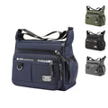 Latest Design 7 Pockets Oxford Large Capacity Waterproof Men's Outdoor Casual Anti Theft Crossbody Bag