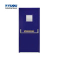 China Supplier Main Entrance Metal Single or Double Panel Fire Steel Doors
