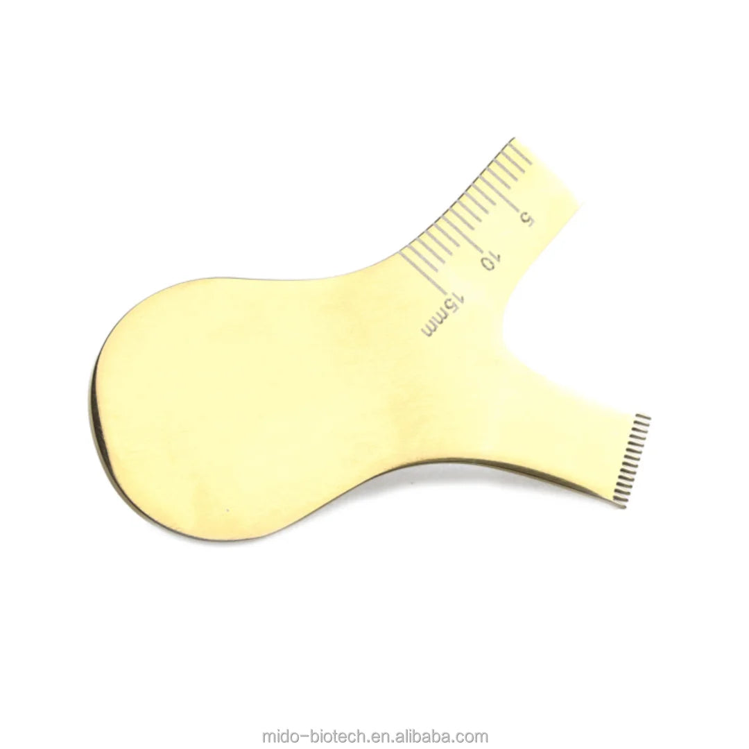 2025 Newest Mini Y Shape Brush Cleanser Lash Lift Tool Beauty Metal Perming Separating Tool Brush for Eyelashes