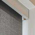 Blackout PVC Manual Roller Blind Shade for French Windows Outdoor Room Space Electric Format Application