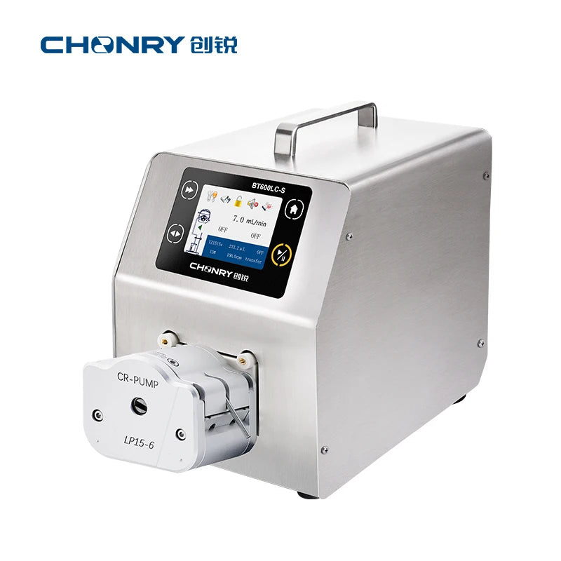 CHONRY BT600LC-S Industrial Digital Peristaltic Pump Liquid Transfer Manufacturers Used to Glue Anti-static Liquids