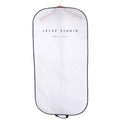 Eco Friendly Custom Non-Woven Reusable Suit Cover with Custom Logo Oxford Fabric Travel Garment Bag