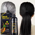 Meidu Manufacture Private Label Herbal 3 in 1 Black Hair Dye Shampoo