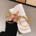 Jiuling Eyewear New Trending Cheap Price Plain Spectacles Stock Ready Colorful Round Pc Blue Light Blocking Eyeglasses Frames
