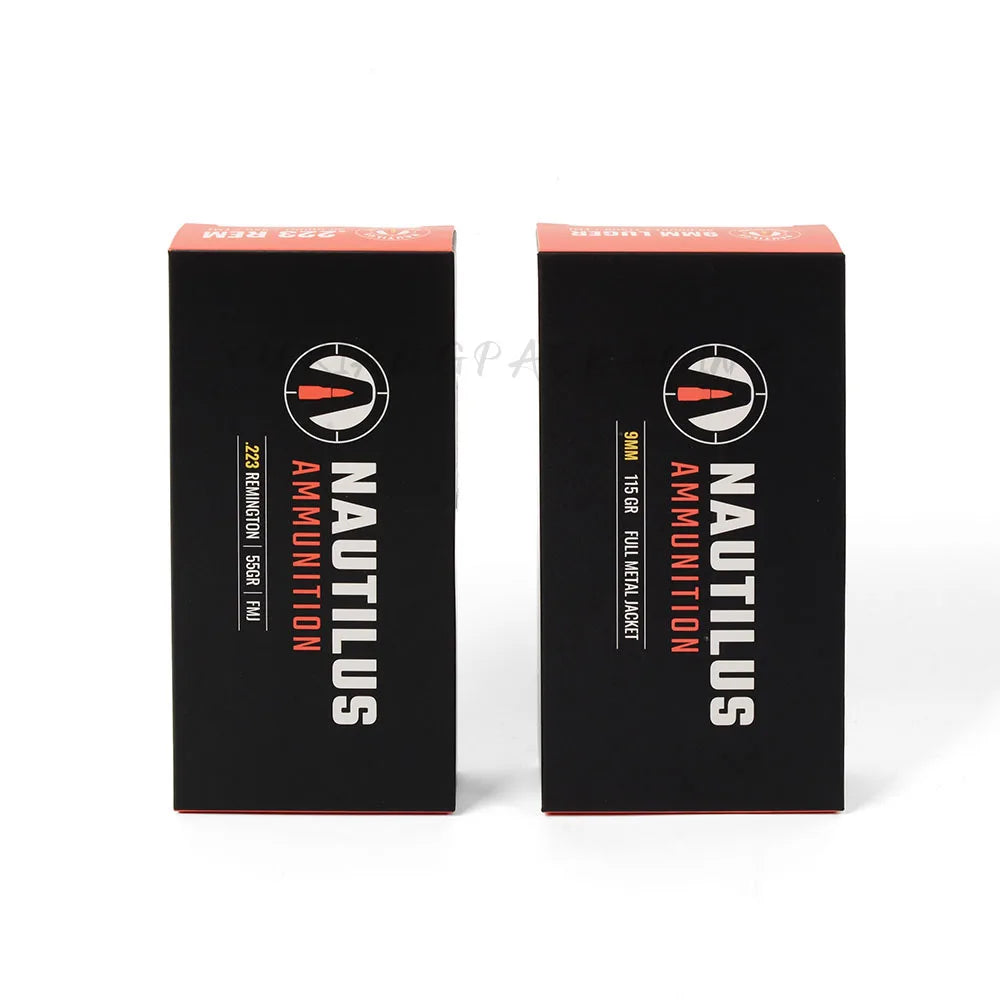 Custom 9mm Ammo Box Packaging Ammunition Box