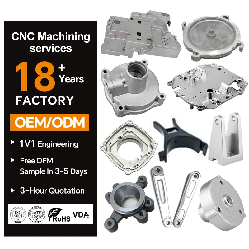 Custom High Precision Metal Aluminum Cnc Machining Parts Aluminum Cnc for Industrial Components