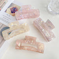 High Quality 10.5cm Jumbo Large Hair Clamp Women Accessories Flower Butterfly Rectangular Marble Cloud Claw Clips for Thick Hair