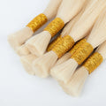 Wholesale Hair Vendors Virgin Bundles in Bulk #613 #60 Human Hair Extension Human Braiding Hair Bulk No Weft