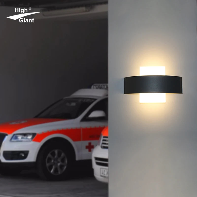 Light Luxury Nordic Style Wall Hanging Simple Indoor and Outdoor Universal Decoration Waterproof Anti-rust Wall Lamp