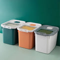 Large Capacity Food Storage Insect Proof Moisture-proof Rice Bucket sealed Flour Storage tank Household Storage Rice Box