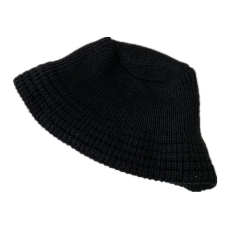 New Arrival Unisex Knitted Bucket Cap Multi-Color Fabric 3D Embroidery for Daily Casual Party Fishing Available Adult Sizes