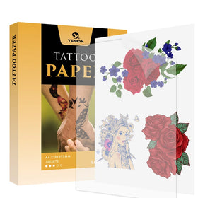 Printable A4 Blank Laser Temporary Tattoo Paper Decal Sticker Paper Waterproof Blank Tattoo Paper