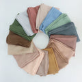 Hot Sale Bamboo Modal Hijab 100% Viscose Scarf Turban for Muslim Women Hijab Female Fabric Cotton Woven Modal Shawls