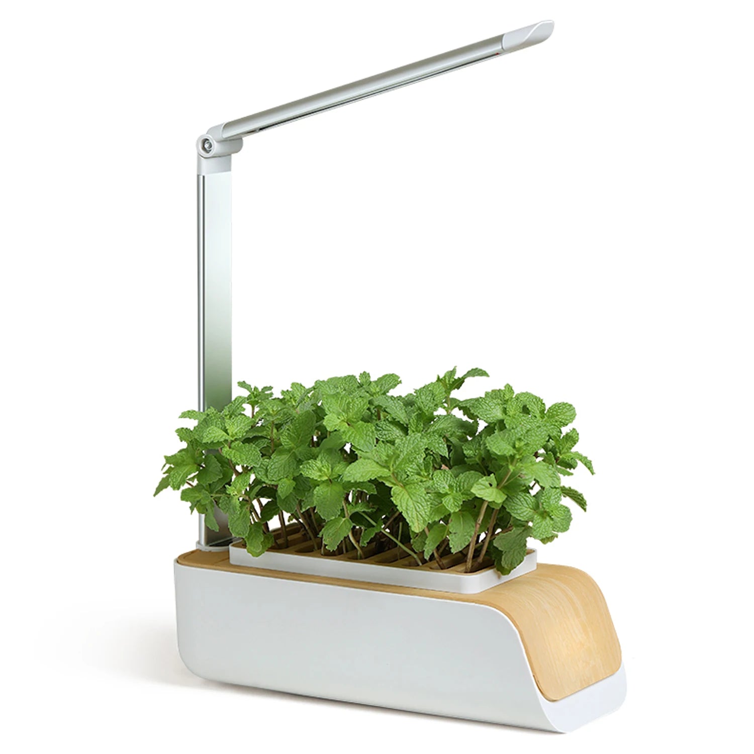 Automatic Electric Outdoor Hydroponic Plant Growing System App-Controlled Led Lighting Smart Planter Flower Pots Herb Garden