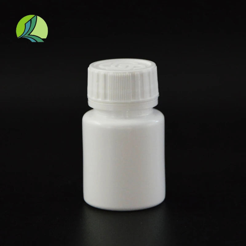 High Quality White Plastic 25ml Opaque PET Bottle Medicine Solid Capsule Bottle Pill Pill Bottle