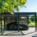 Luxury Modern Automatic Louver Roof Electric Aluminum Alloy Rainproof Garden Gazebo & Pavilion Outdoor
