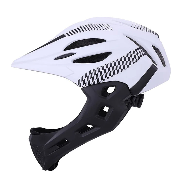 New Fashion Customized Integrated Molding Full Face Kids Helmet Bike Bicycle MTB Motorbike Skateboard Helmet