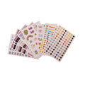 Hot Selling Monthly Weekly Daily Planner Diary Journal Notebook Sticker Set Ready to Ship for Habit Setting Office School Supply