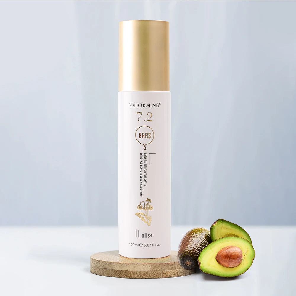 Repair & Nourish Damaged Hair 10-in-1 Leave-In Herbal Cream Spray Mask with Color-Protection & Moisturizing