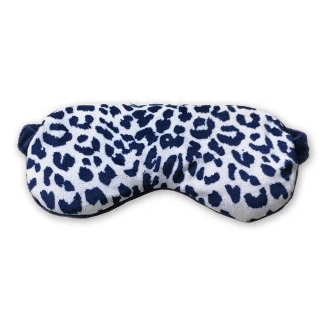 Flaxseeds Filling Microwave Crushed Velvet Lavender Scented Microwavable Heating Himalayan Salt Hot Cold Heated Eye Mask