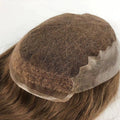 Brazilian Virgin Human Hair Straight Pre Plucked French Lace Women's Topper