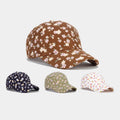 New Popular Full Print Small Flower Woman and Girl Fashion Outdoor Travel Hats Sports Baseball Caps Gorras Para Hombre Originale