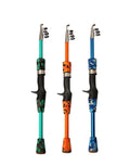 Custom Fiberglass Retractable Reel Set and ultra Light Mini Pocket Fishing Rod