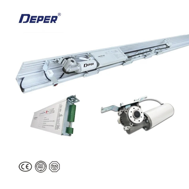 DEPER DSH-250 Heavy Duty Automatic Sensor Glass Sliding Door System Operator With Motion Sensor Detector