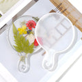 DM108 DIY Crystal Epoxy Tray Resin Mold Tea Coaster Silicone Molds for Craft Home Decoration Making