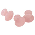 100% Natural Rose Quartz Crystal Jade Feng Shui and Love Style Gemstone Mushroom Massager Hand Carved Technique