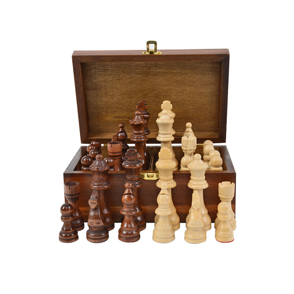 2022 Staunton No.6 Tournament Pieces Wooden Box 3.9 Inch King