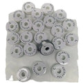 Pre Wound Bobbins Thread 100% Polyester L Type 70D/2 Polyester Paper Side Embroidery Bobbin Thread Sewing Thread
