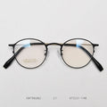 Titanium Optical Eye Glasses Frame Prescription Anti-Blue-Ray Optical Eyeglasses Myopia Hyperopia Presbyopia Lenses