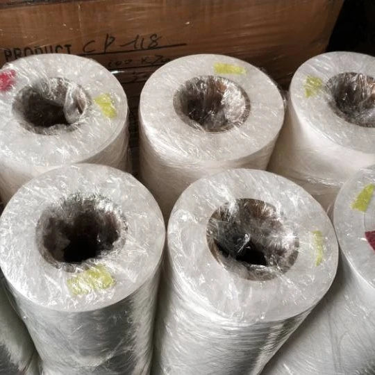 30gsm White Color Decoupage Printing Art Mulberry Rice Paper Roll 30cm X 300meters 3" Core