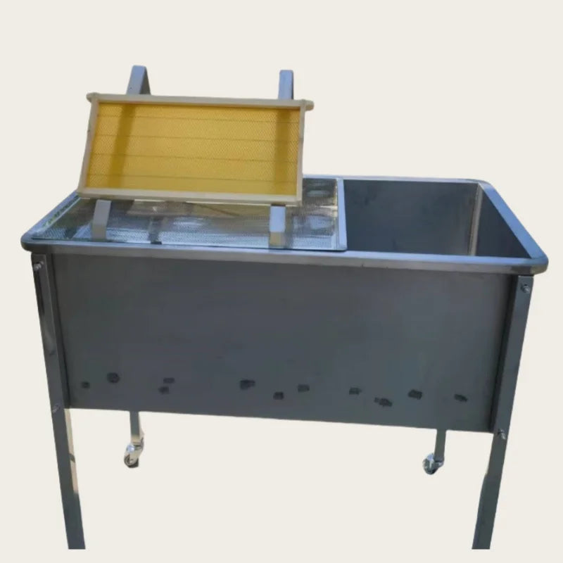 304 Stainless Steel Honey Filtering Equipment Honey Bee Strainer Uncapping Tank