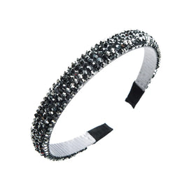 Wholesale Korean Crystal Rhinestone Headband for Women New Fashion Slim Hairband