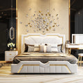 Bedroom Sets for Kids Girls dove Furniture Storage Glam Twin Boys Teen Modern Simple Kingsize Wood Japandi Guinean Bedroom Sets