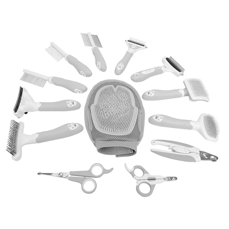 Multiple Models Professional Dog Grooming Combs Pet Hair Cleaning Brush for Dogs Cats Knots & Loose Hair Removal Brushes