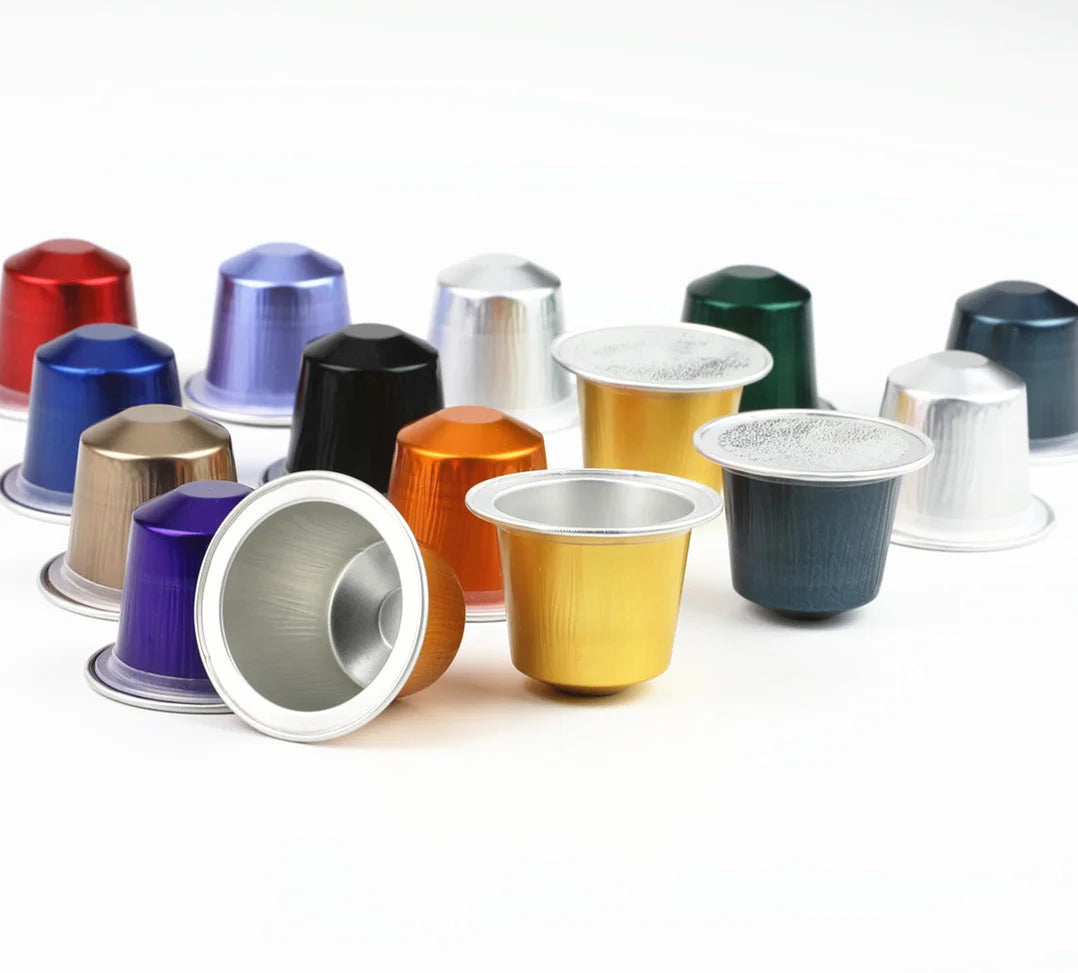 Good quality coffee blend  compatible aluminium capsules tube 10 capsules