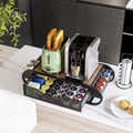 Handle Height Increasing Coffee Pod Storage Drawer with Rack for Coffee Maker