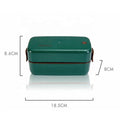 Compartments Plastic Bento Box Reusable pp Plastic Box Kids Lunch Box with Cutlery