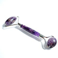 Diy Hot Sales Skin Care Tools Custom 100% Natural Crystal Facial Amethystroller Gua Sha Jade Roller