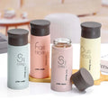 Creative Fashion Thermos Cup Custom logo High Temperature Resistance Double Wall Glass Water Bottle