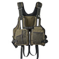 NEWMAJOR Adjustable Adult Reflective Lifesaving Vest 70N Floating Capacity Nylon Oxford Cloth for Water Sports Fishing