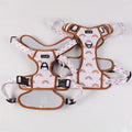 New Large Dog Car Safety Harness Vest Wholesale Fashion Stuff No Pull Adjustable Oxford Soft Dog Harness