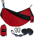 Outdoor Wholesale Lightweight Durable Ripstop Haven Flat Nylon Double Hammock Swing Camping Hammocks Luxury Throne Blanket